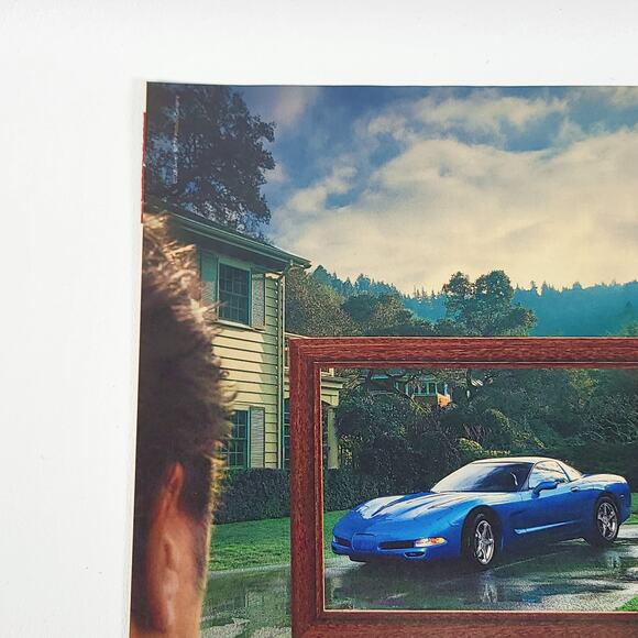 Chevrolet Corvette Go Ahead Stare Framed Art Print Ad 2008 Rod & Custom 8.5x11 - Picture 2 of 5